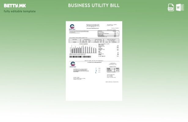 Сметката за деловни комунални услуги во САД Аризона Чендлер
